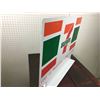 Image 5 : DOUBLE SIDED METAL FLANGE STANDING 7-11 SIGN