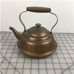 COPPER KETTLE TEA POT