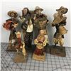 Image 1 : LOT OF PAPER  FIGURINES (VINTAGE)