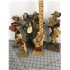 Image 2 : LOT OF PAPER  FIGURINES (VINTAGE)