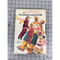 CHRISTMAS EATONS CATALOG (1971 )