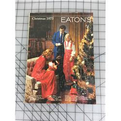 CHRISTMAS EATONS CATALOG (1975)