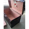 Image 6 : METAL TRUNK WITH INSERT (40 X 21 X 22 1/2)