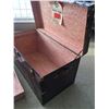 Image 7 : METAL TRUNK WITH INSERT (40 X 21 X 22 1/2)