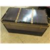 Image 8 : METAL TRUNK WITH INSERT (40 X 21 X 22 1/2)