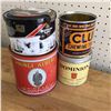 Image 1 : LOT OF 4 TOBACCO TINS