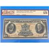 Image 1 : 1927 ROYAL BANK OF CANADA $10 BANK NOTE (GRADED F-15)