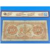 Image 2 : 1927 ROYAL BANK OF CANADA $10 BANK NOTE (GRADED F-15)