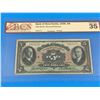 Image 1 : 1935 BANK OF NOVA SCOTIA $5 BANK NOTE (GRADED VF-35)