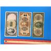 Image 1 : LOT OF 3 CENTRAL BANK OF CHINA BANK NOTE (1923 1930 1936)