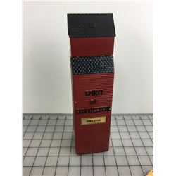 WHISKEY BOTTLE (SPIRIT OF SASKATCHEWAN GRAIN ELEVATOR)