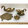Image 2 : LOT OF FISH & SWANS (BRASS)