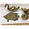 Image 3 : LOT OF FISH & SWANS (BRASS)