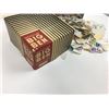 Image 2 : BIG BEN CLOCK BOX (VINTAGE) *FULL OF POSTAGE STAMPS*