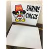 Image 3 : LOT OF 2 PLASTIC SIGNS (SHRINER CIRCUS)