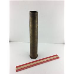 1944 BRASS SHELL CASING (WWII 40MM ANTI AIRCRAFT)