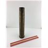 Image 1 : 1944 BRASS SHELL CASING (WWII 40MM ANTI AIRCRAFT)