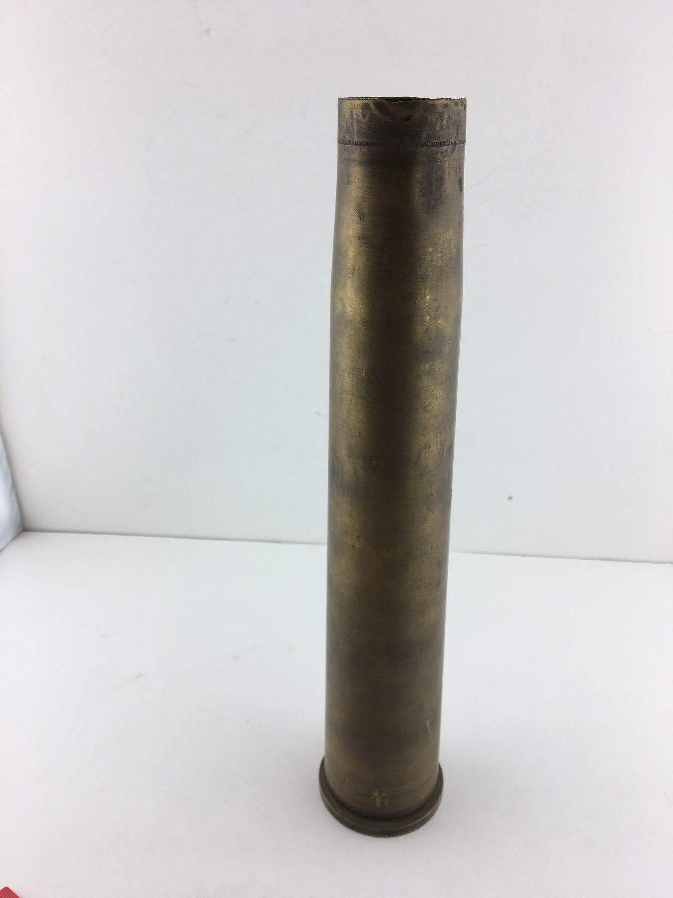 1944 BRASS SHELL CASING (WWII 40MM ANTI AIRCRAFT) - Schmalz Auctions