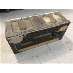 METAL AMMO BOX (22” X 9” X 10”)