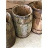 Image 3 : LOT OF 3 WOODEN ‘NAIL’ KEGS
