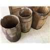 Image 5 : LOT OF 3 WOODEN ‘NAIL’ KEGS