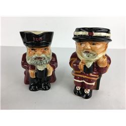 LOT OF 2 MUGS (SHORTER & SON TOBY)