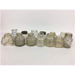 LOT OF INK BOTTLES