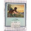 Image 1 : ADVERTISING CALENDAR (1944 HOLBEIN, SASK)