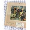 Image 4 : ADVERTISING CALENDAR *1946 THE DIONE QUINTUPLETS NATIONAL LINEN) *15” X 12”*