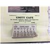 Image 3 : ADVERTISING CALENDAR (1930 UNITY, SASK) *17 1/4” X 11”*