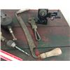 Image 4 : LOT OF OLD TOOLS *VALVE LAPPING TOOL, GRINDER *