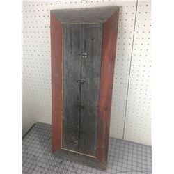 BARN BOARD COAT HOOK *31” X 13” *