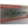 Image 4 : BARN BOARD COAT HOOK *31” X 13” *