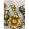Image 5 : LOT OF VINTAGE BRASS