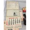 Image 5 : MISC LOT LIVESTOCK COMMISSION CALENDARS, PIPE FILTERS & CLEANERS, AVON