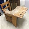 Image 4 : CHILD’S DESK (VINTAGE, WOODEN)
