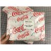 Image 4 : LOT OF TWIN SIZED COCA-COLA BED SHEETS *VINTAGE N.O.S.*