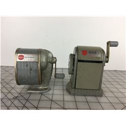 LOT OF 2 ‘VINTAGE’ PENCIL SHARPENERS