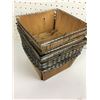 Image 4 : LOT OF 16 ‘VINTAGE’ BERRY BASKET CONTAINERS