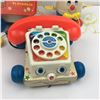 Image 2 : LOT OF 3 VINTAGE FISHER PRICE PULL TOYS * PLAYHOUSE, PHONE, HUMPTY *