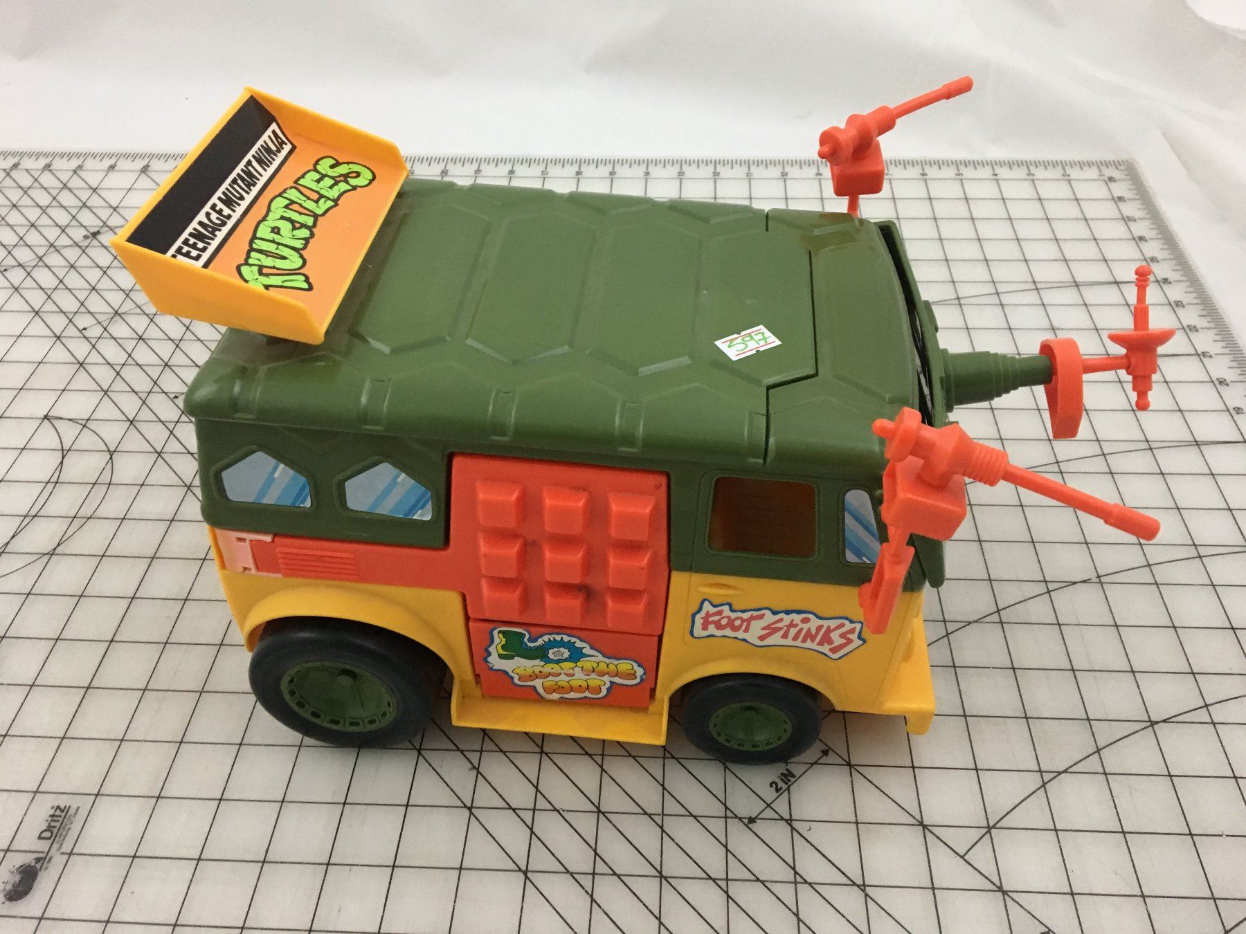 1989 TURTLE VAN TEENAGE MUTANT NINJA TURTLES PARTY WAGON