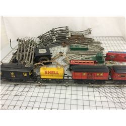 AMERICAN FLYER LINES TRAIN SET # 3011 (LOCOMOTIVE, CARS, TRACK & MORE)