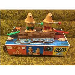 MARX TOYS BOP A BEAR GAME (SOLD BY SEARS W/BOX) *VINTAGE*
