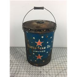 OIL CAN PAIL (5 GALLON) *NORTH STAR OIL*
