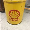 Image 6 : 60 LITRE SHELL OIL BARREL CAN (STANDS 27”)