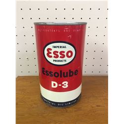 D-3 ESSO 1 QUART (UNOPENED) * HARDER TO FIND ESSO *