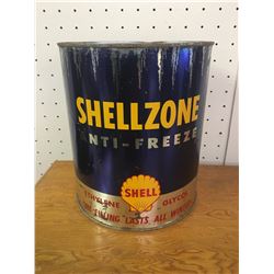 1 GALLON SHELL SHELLZONE ANTIFREEZE CAN