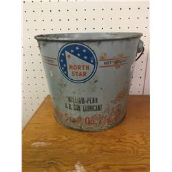 10 LB. NORTH STAR OIL GREASE PAIL CAN