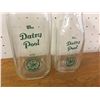Image 3 : LOT OF 2 ‘PRIMROSE’ DAIRY POOL ADVERTISING MILK BOTTLES PINT & 1/2 PINT