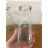 Image 7 : LOT OF 2 ‘PRIMROSE’ DAIRY POOL ADVERTISING MILK BOTTLES PINT & 1/2 PINT